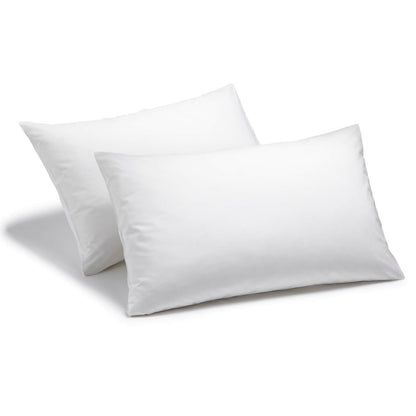 Percale White Duvet Set