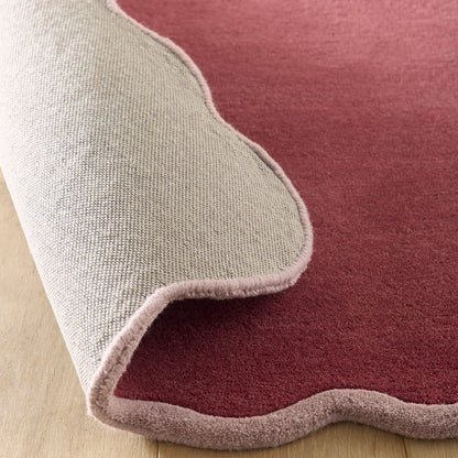 Origins Scalloped Elsie Coral/Lilac Rug