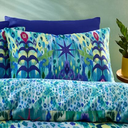 Matthew Williamson Ikat Blue Duvet Cover Set