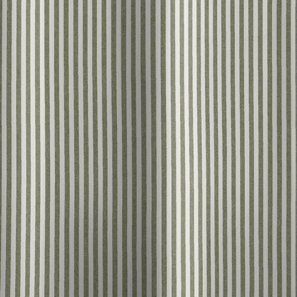 Timeless Stripe 180x180cm Shower Curtain Green