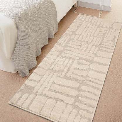 Ava Pave Cream Semi Plain Rug