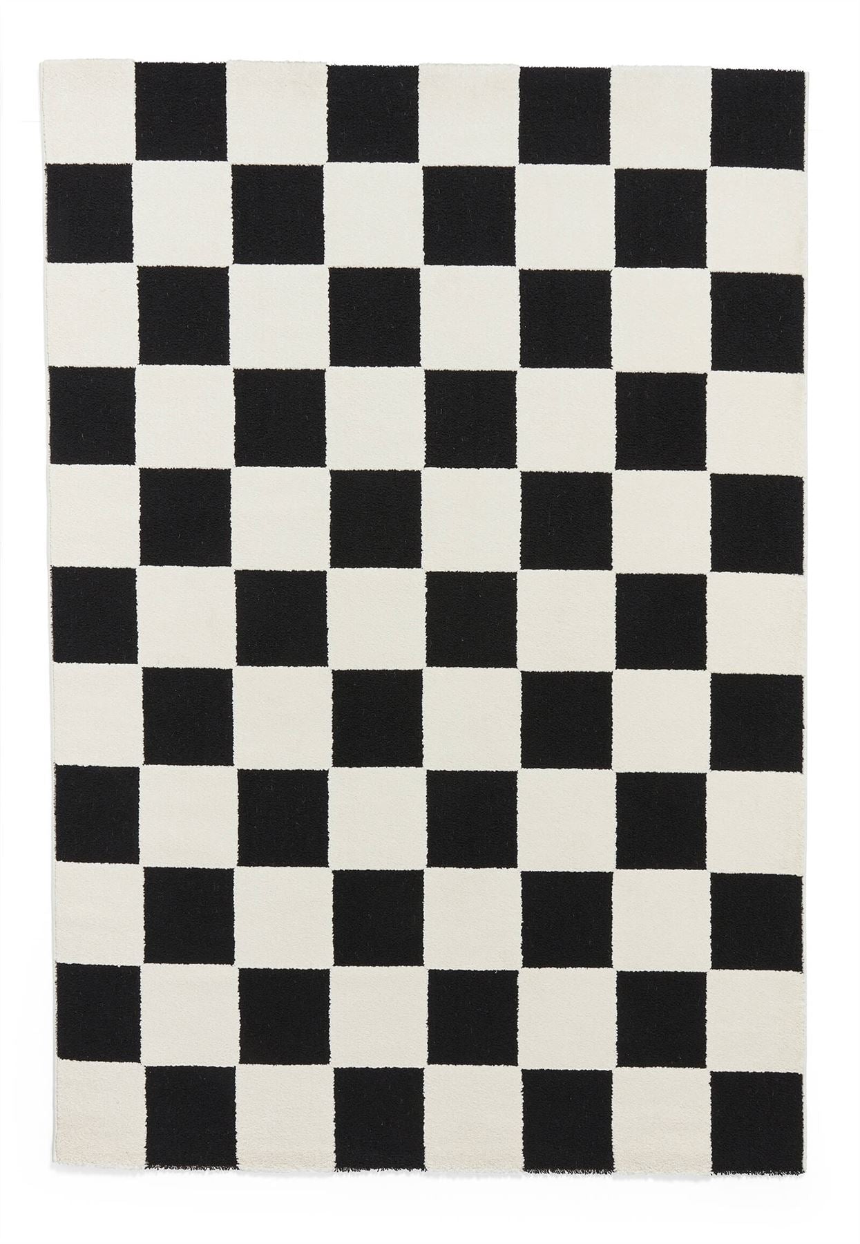Elio 69924 Black/White Modern Geometric Rug
