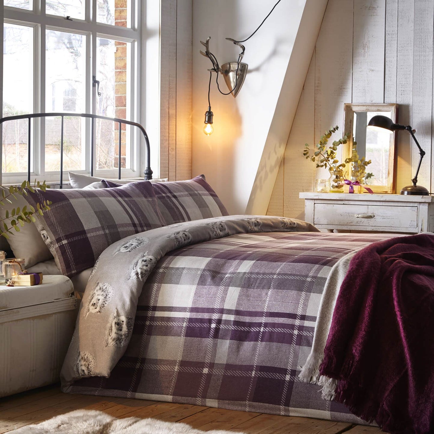 Colville Plum Duvet Set