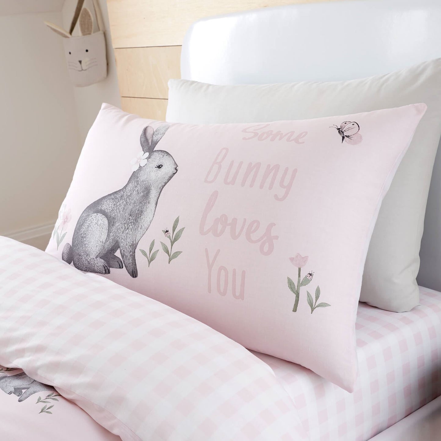 Woodland Friends Pink Duvet Set