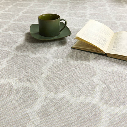 Washable Chateau Beige Modern Rugs