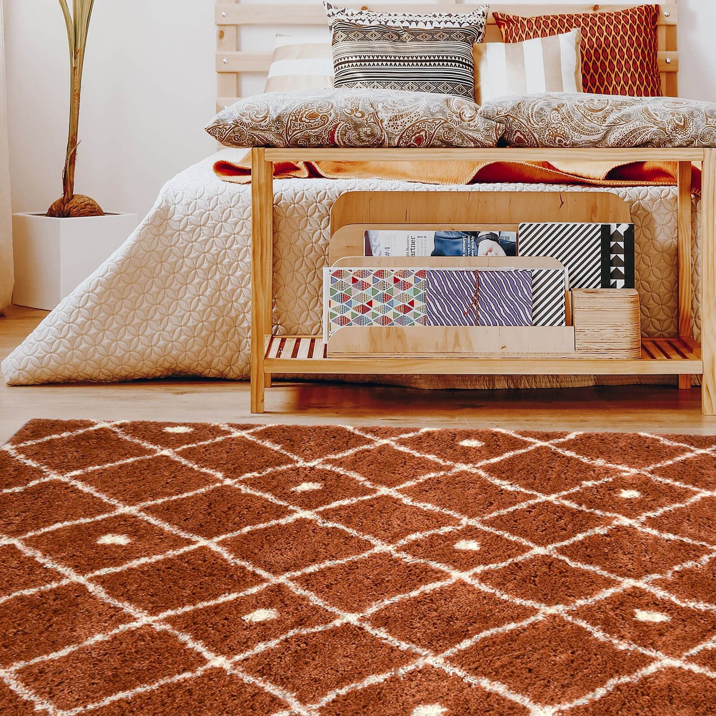 Snug Terracotta Nomadic Rug