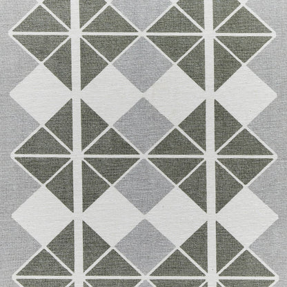 Victoria H1184 Grey/Green Washable Rug