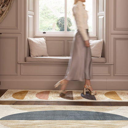 Hug Rug Eco-Washable Oval Eclipse Rug