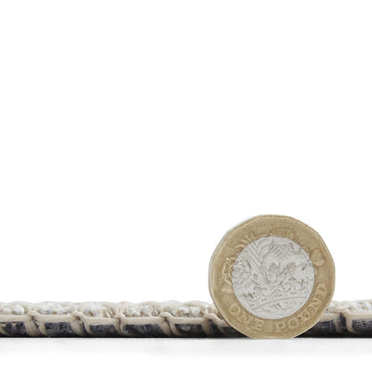 Coral H1058 Orange Modern Washable Rug