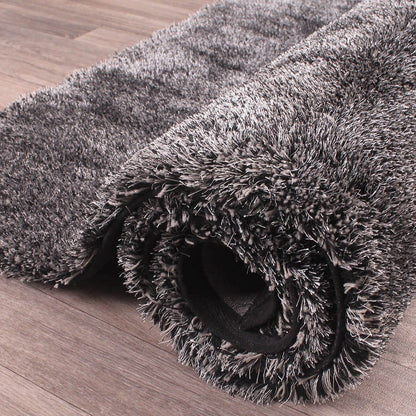 Indigo Plain Charcoal Rugs