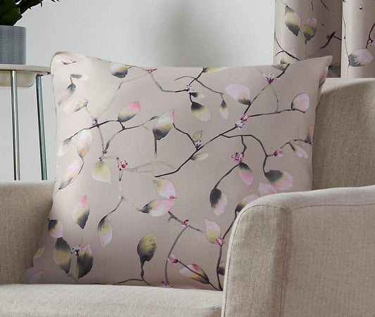 Blossom Bud Pink Cushion Cover