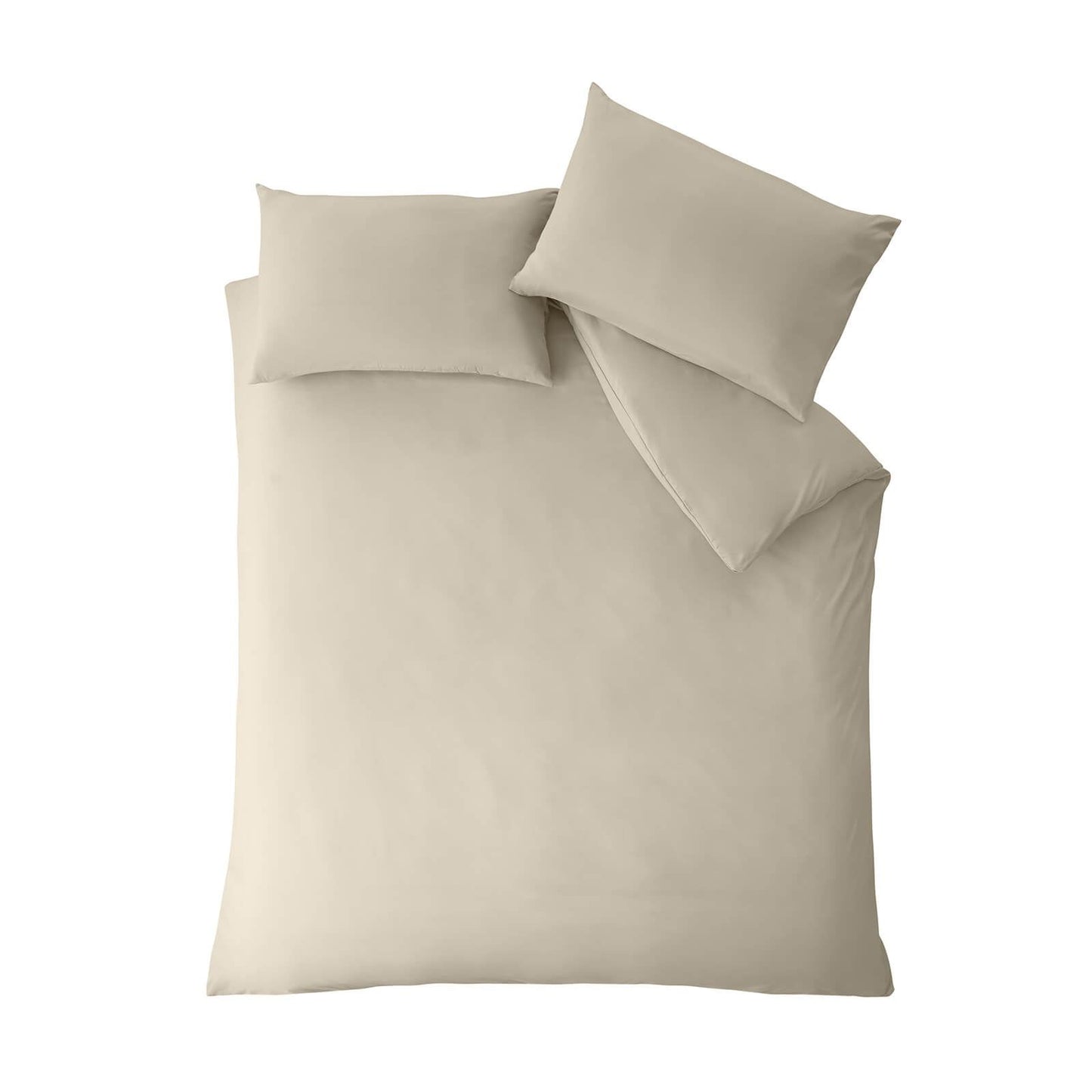 So Soft Easy Iron Natural Duvet Cover Set