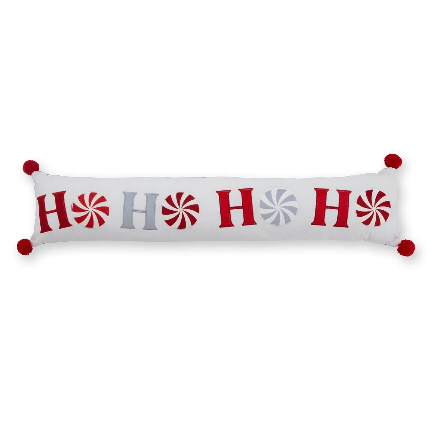 Christmas Ho Ho Ho Door Draught Excluder White / Red