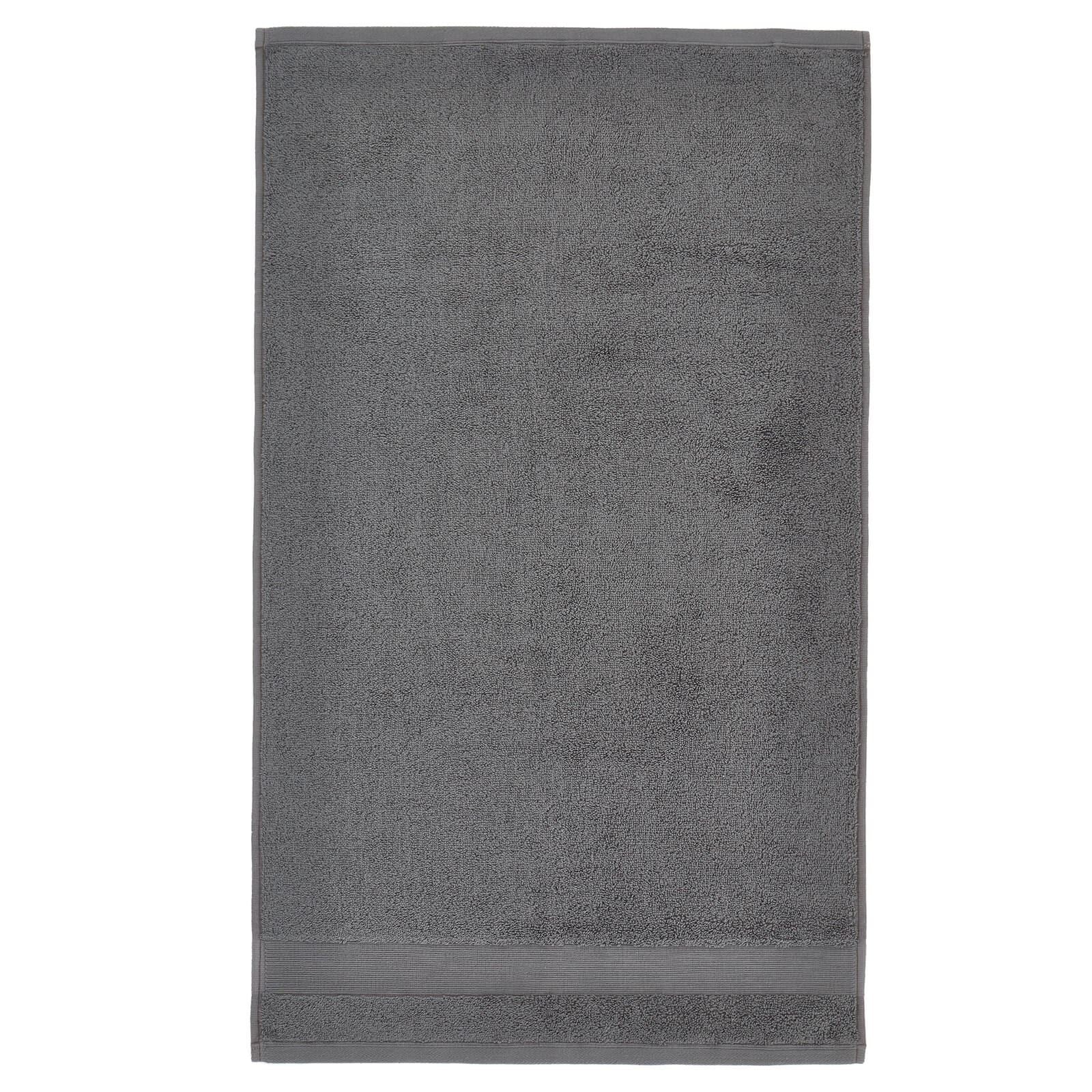 Anti Bacterial 500gsm Charcoal Grey Bath Sheet