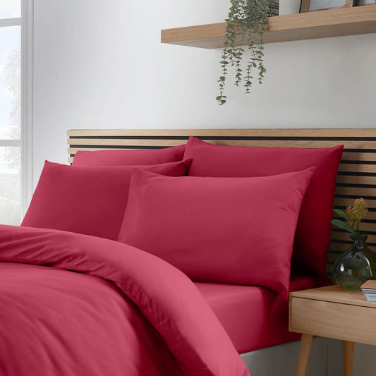 So Soft Easy Iron Standard Pillowcase Pair Hot Pink