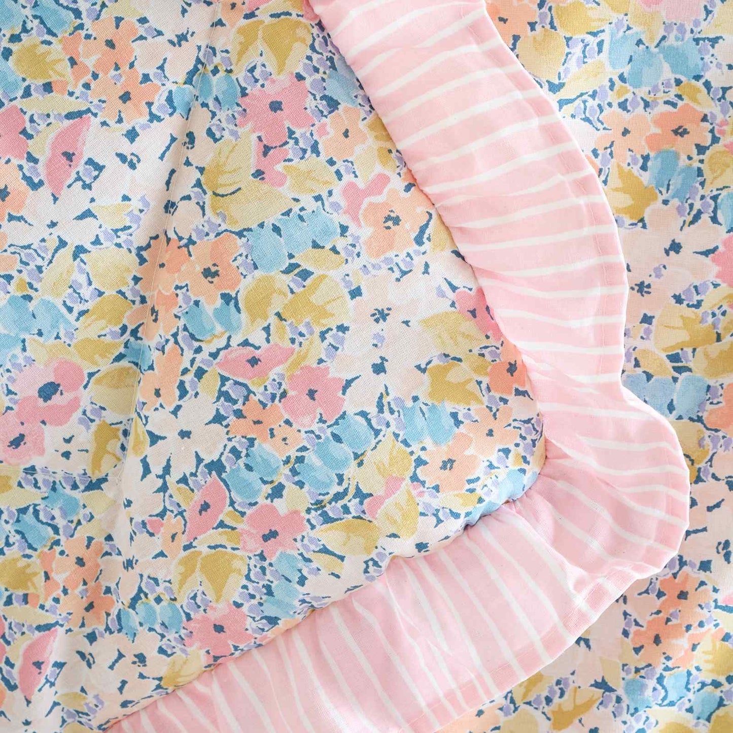 Darcy Floral Pink Bedspread