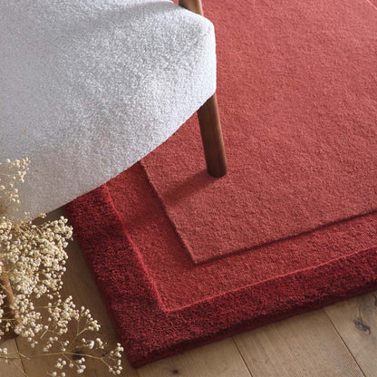 Origins Stacked Border Wine Red