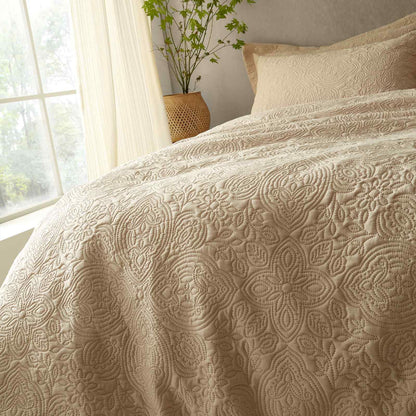 Casablanca Pinsonic Natural Duvet Cover Set