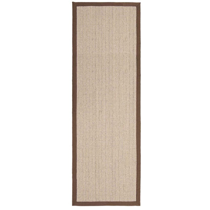 Origins Sisal Boucle with Mocha Border 67x200