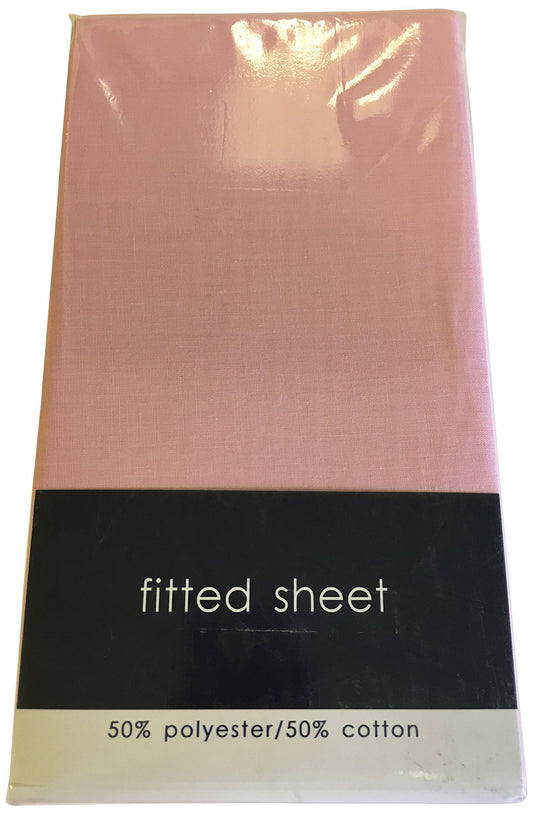 56P Pink Fitted Sheet