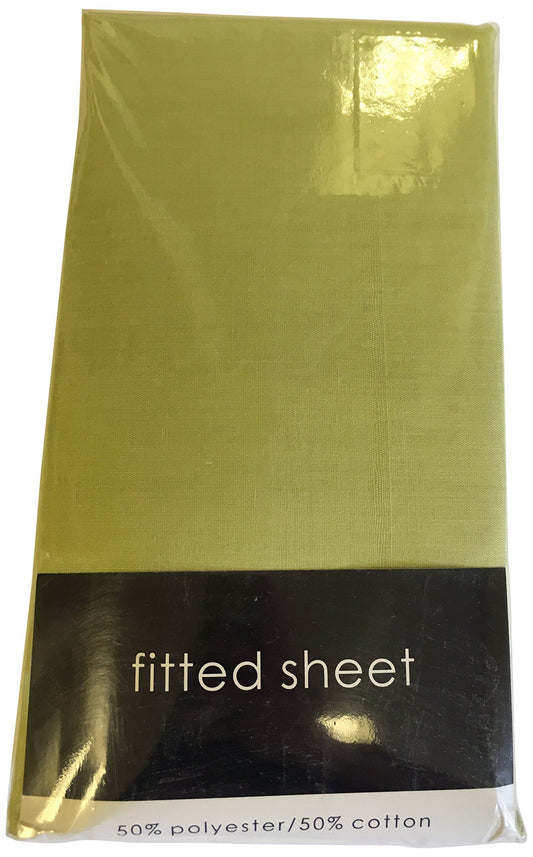 56P Pistachio Fitted Sheet