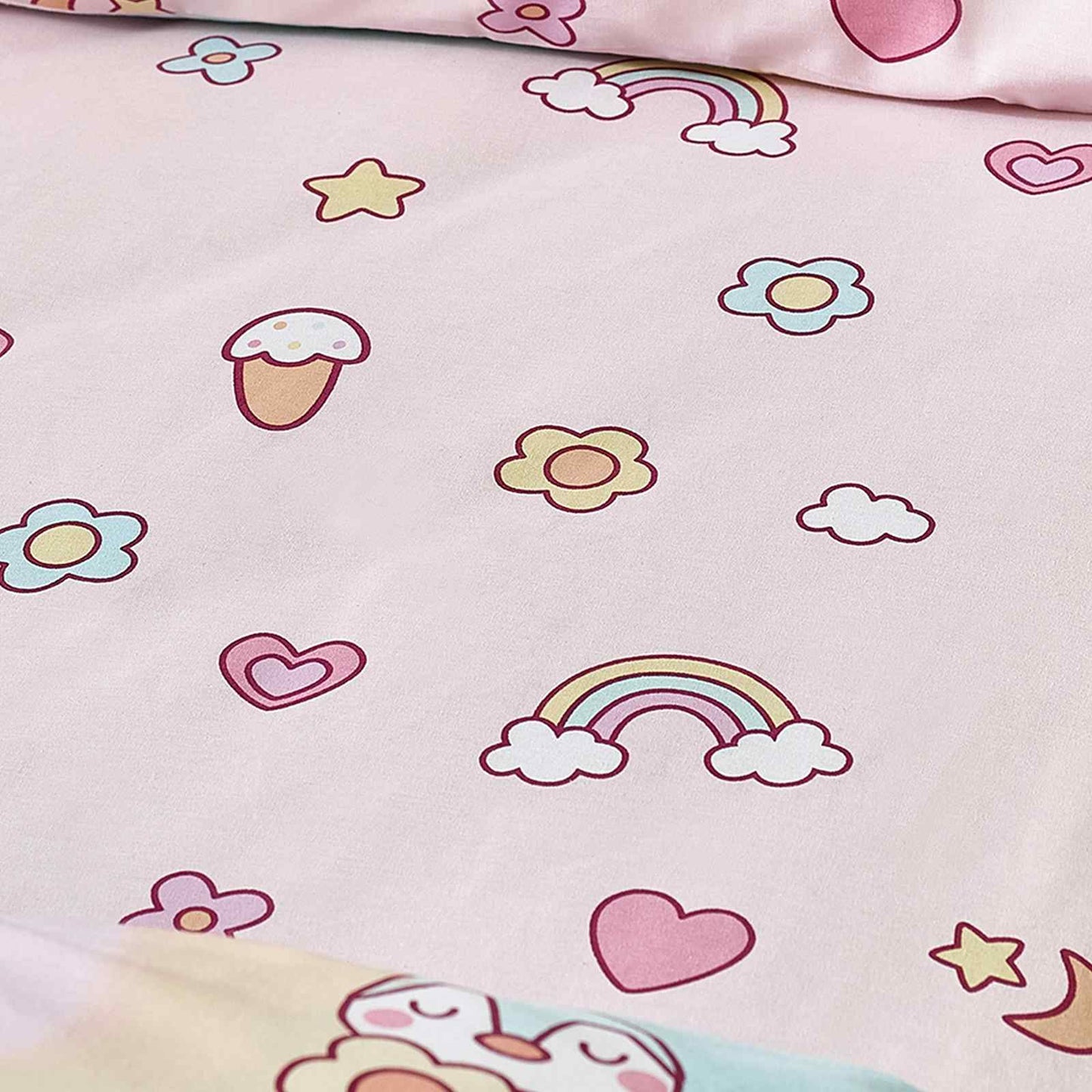 Forever Together Pastel Fitted Sheet
