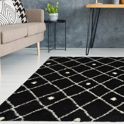 Snug Black Nomadic Rug