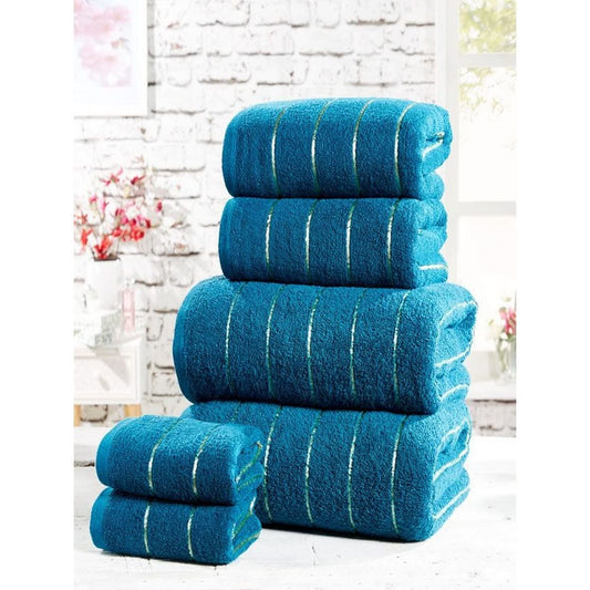 Sandringham Teal/Gold Towel Bale