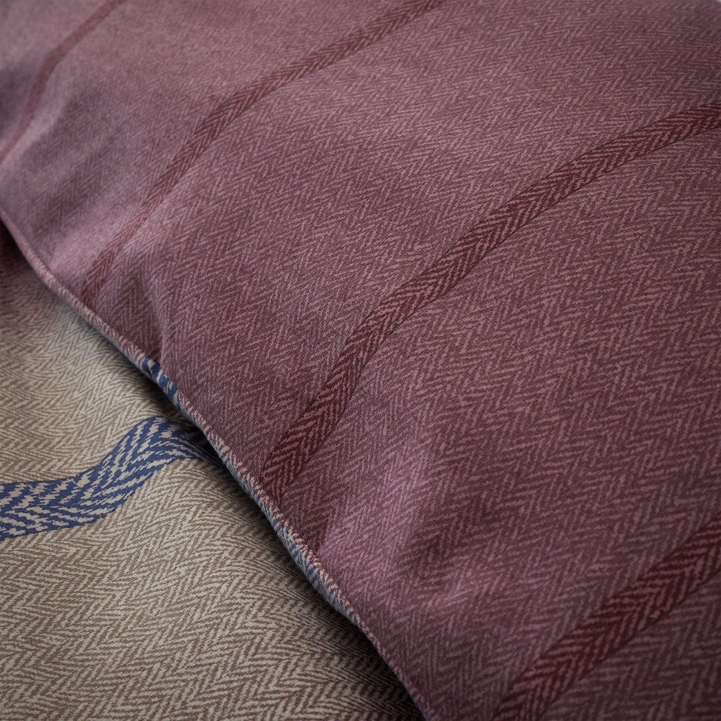 Melrose Tweed Plum Duvet Set