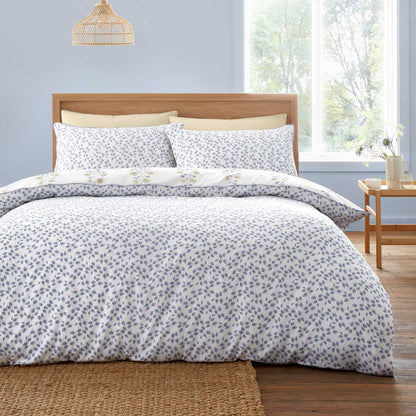 Eloise Floral Blue Duvet Cover Set