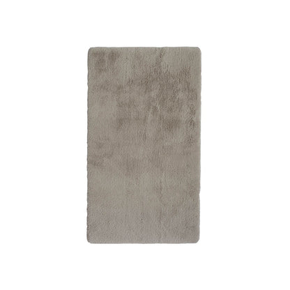 Luxury Faux Fur Natural Plain Rug