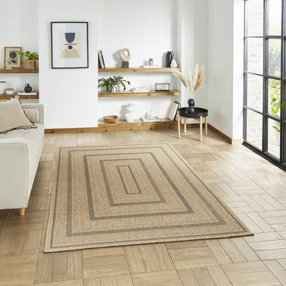 Nomad 5021 Black/Brown Modern Rug