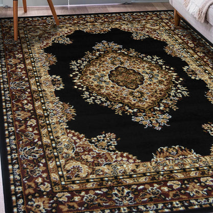 Maestro Navy Traditional Rug