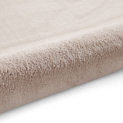 Bay Blush Plain Shaggy Washable Rug