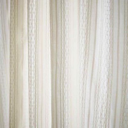 Zofia Broderie Anglaise Natural Curtain Panel