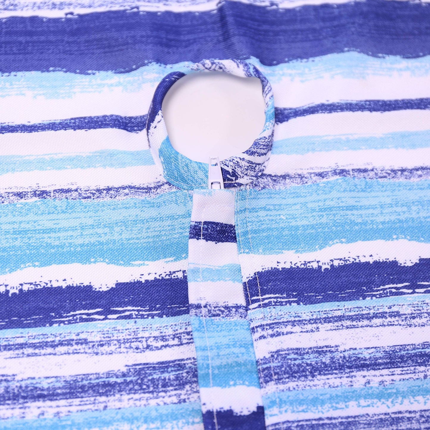 Striped Blue Multi Tablecloth