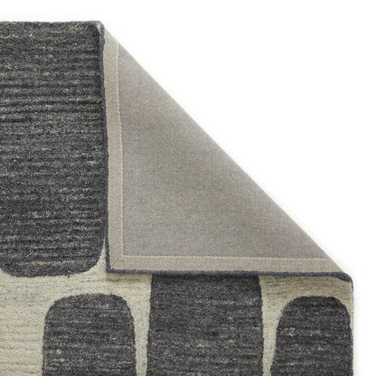 Vista Retro Modern Cream Rug