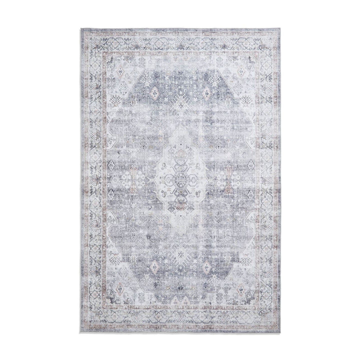 Tabriz H1156 Grey Traditional Rug