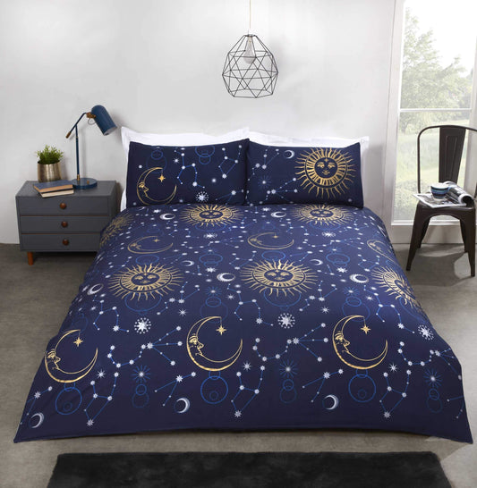 Celestial Navy Duvet Set