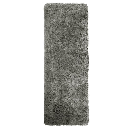 Soft Washable Cosy Grey Plain Rug
