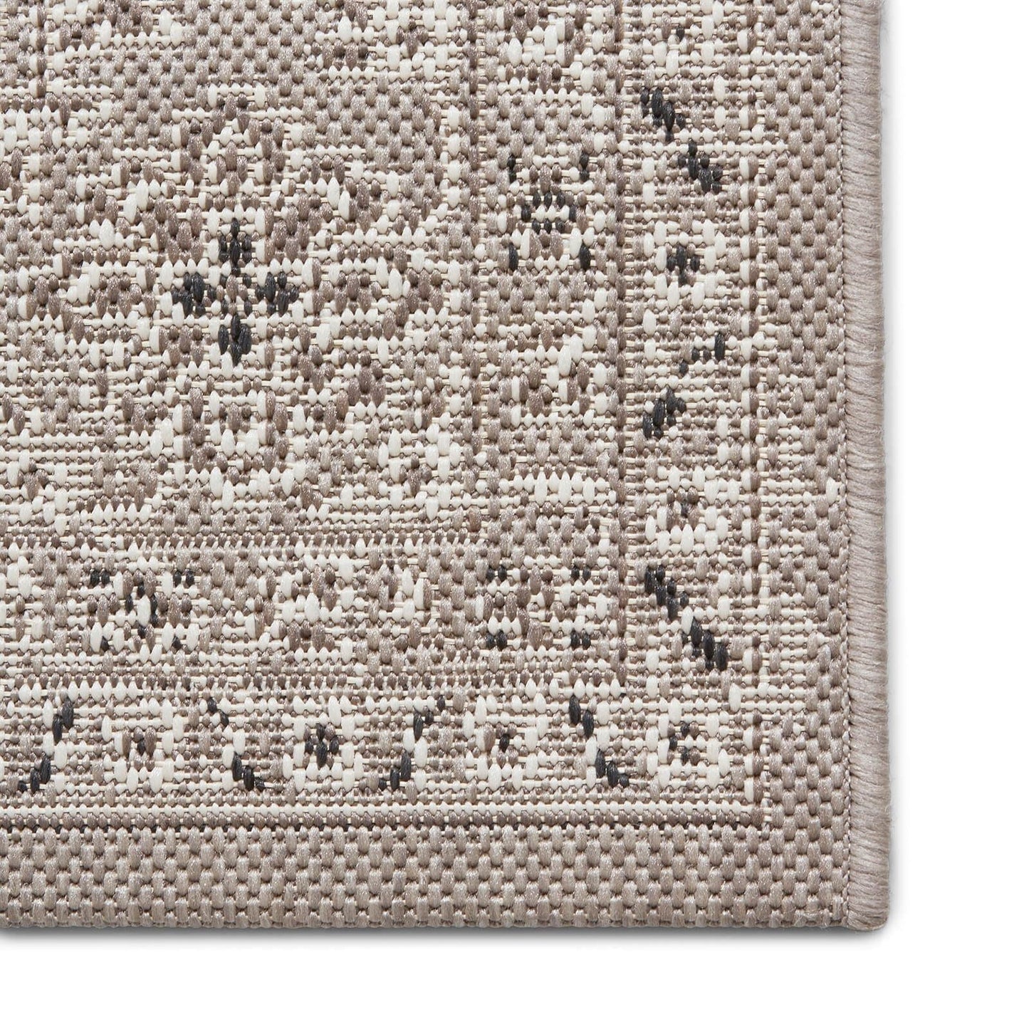 Miami 19517 Grey/Beige Flatweave Rug