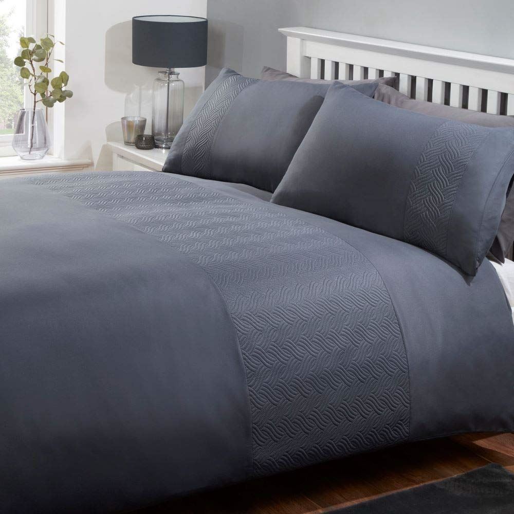 Atlanta Charcoal Duvet Set