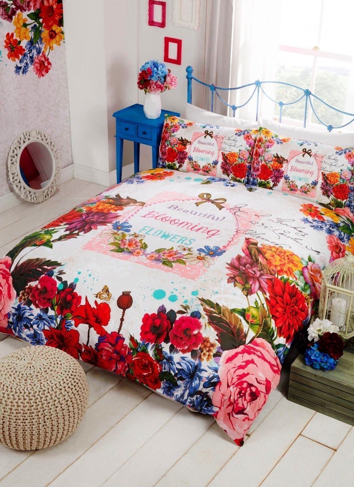 Secret Garden Multi Duvet Set