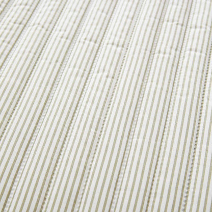 Stripe Green Bedspread