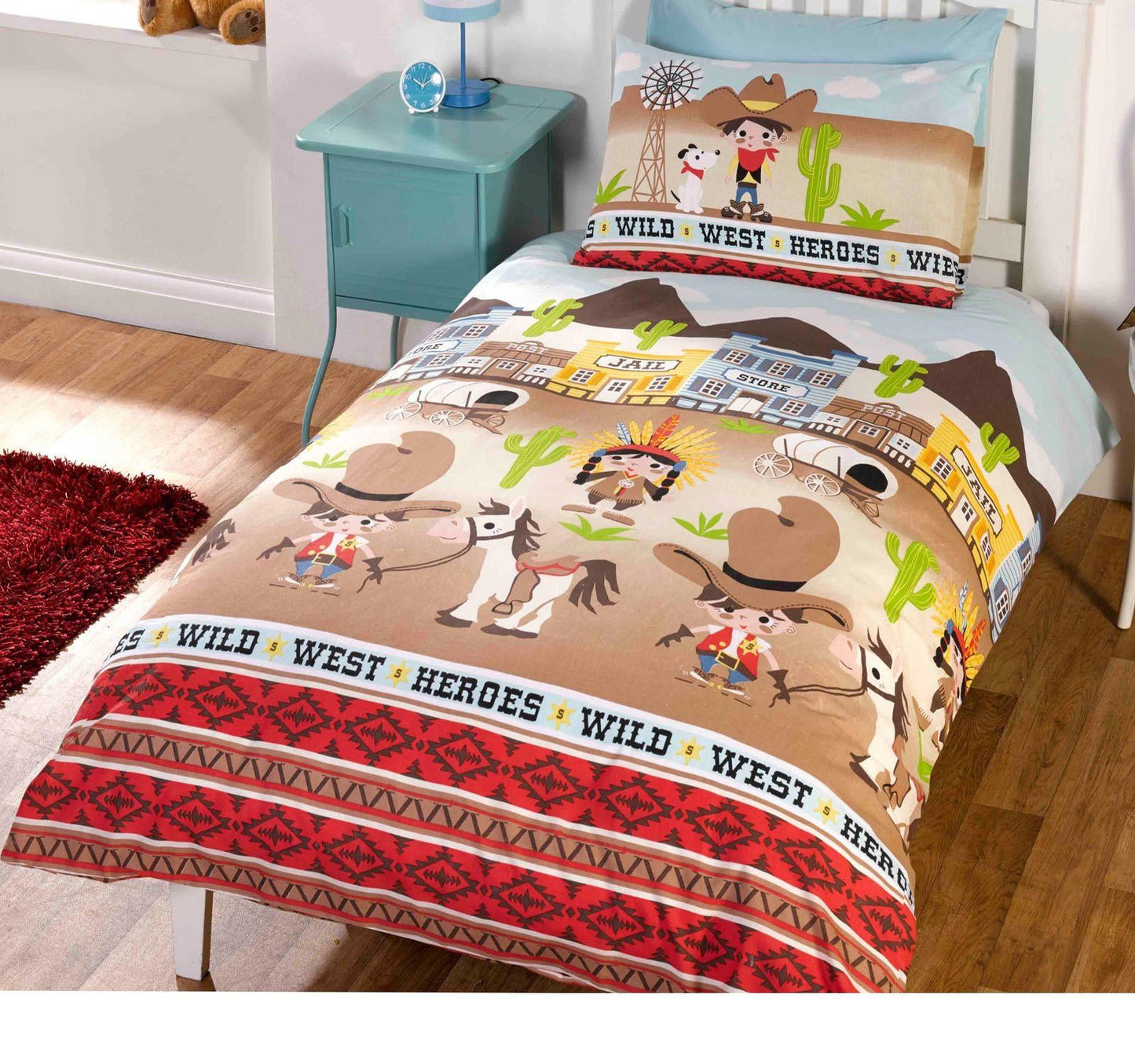 Wild Multi West Duvet Set