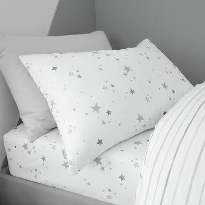 Stars Grey Duvet Set