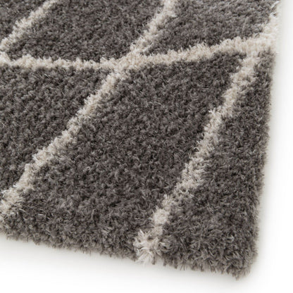 Halo Squiggle Grey Swirl Rug