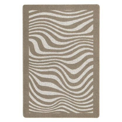 My Mat Sculptured Patterned Waves Rug