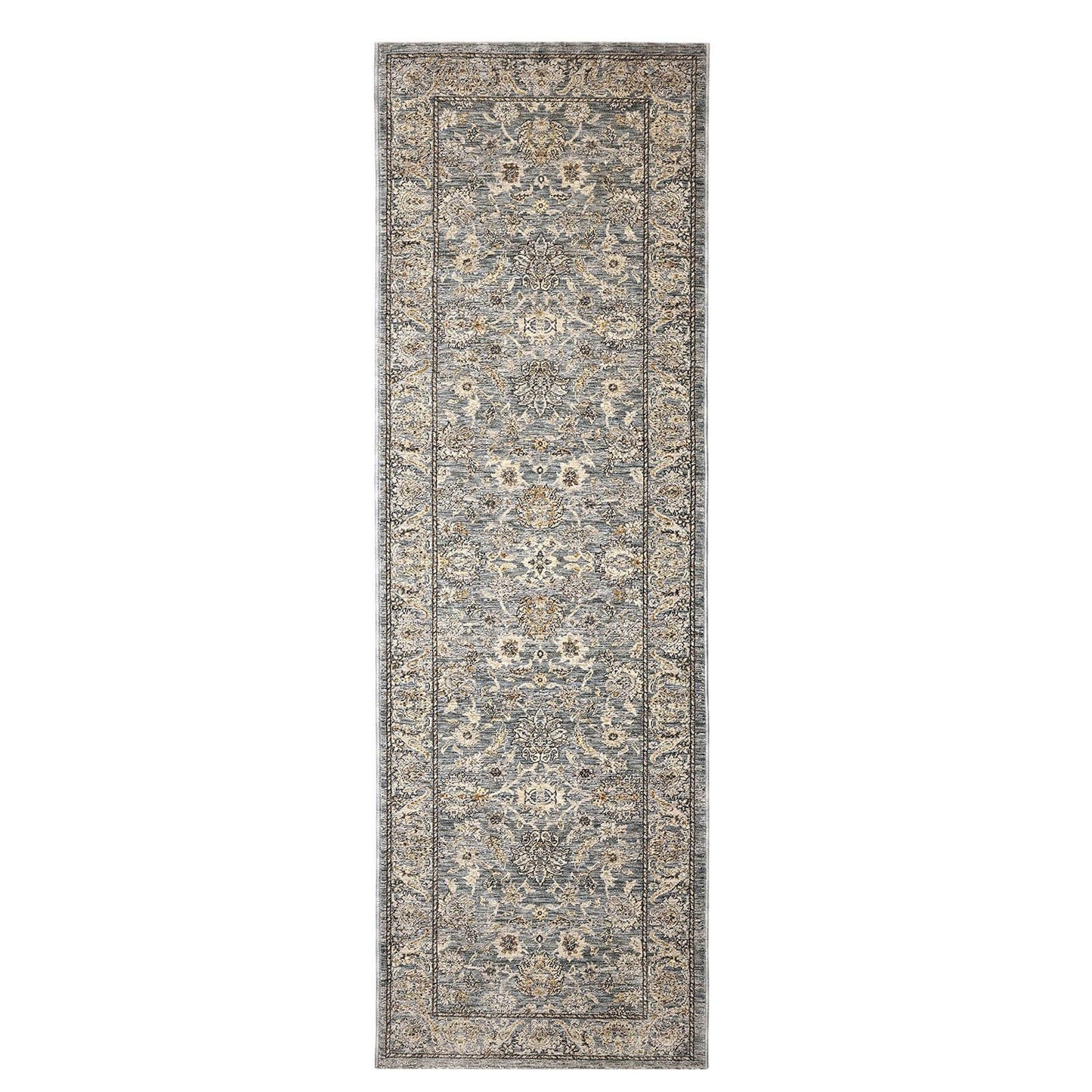 Raja Traditional Grey Classical Rug