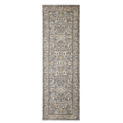 Raja Traditional Grey Classical Rug